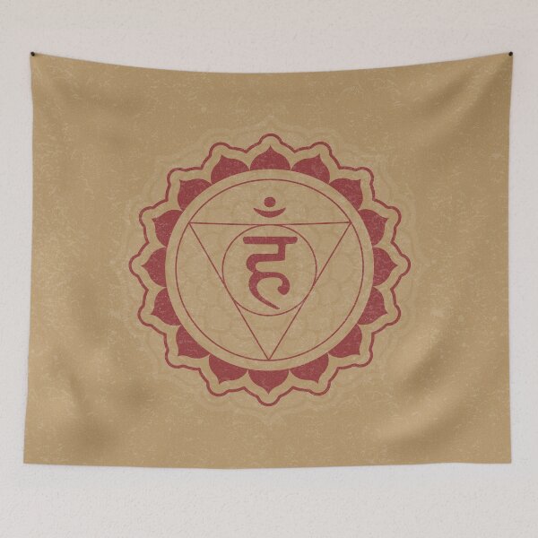 Item preview, Throat Chakra Mandala - Fawn + Ruby designed and sold by Irene Estelle.