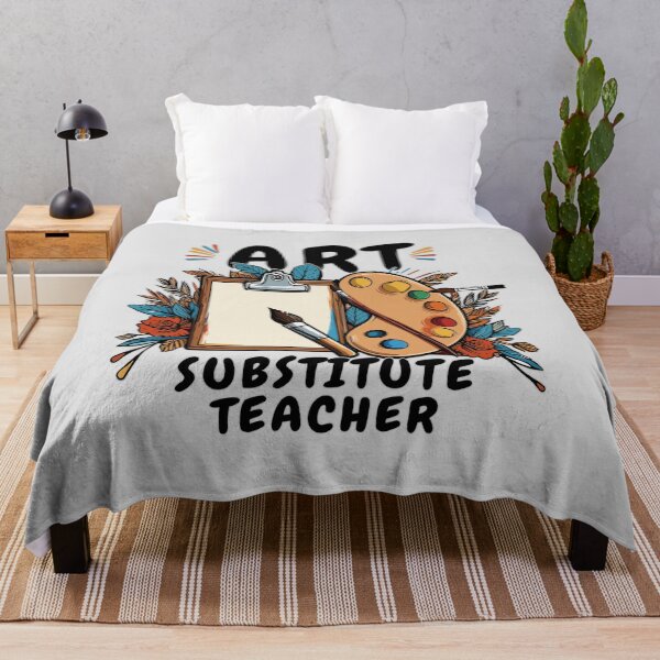 Item preview, Art Substitute Teacher: Colorful Appreciation Gift For Christmas designed and sold by Daqomm.