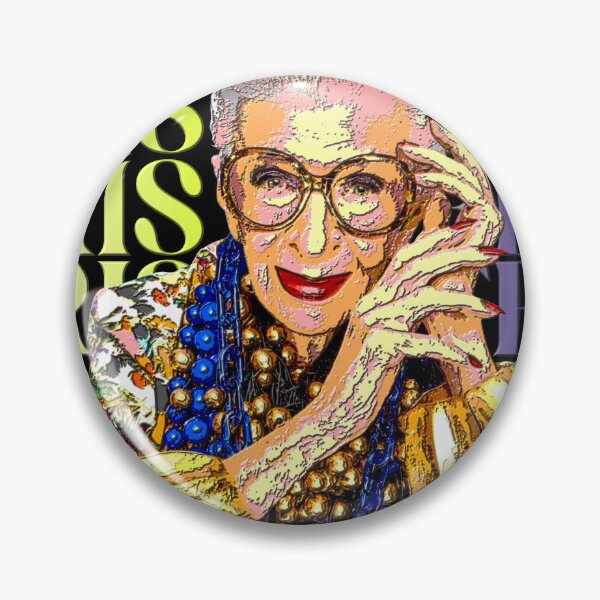 Item preview, iris apfel designed and sold by JVNS.
