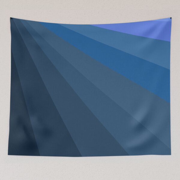 Item preview, Gradient Blue Rays designed and sold by zibziby.