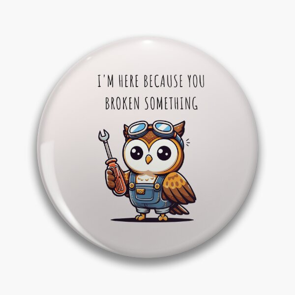 Item preview, Repairman Owl designed and sold by LemuellTrends.
