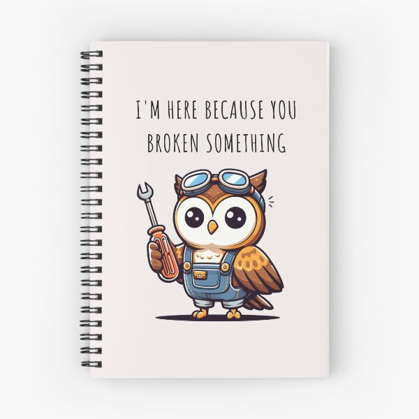 Item preview, Repairman Owl designed and sold by LemuellTrends.