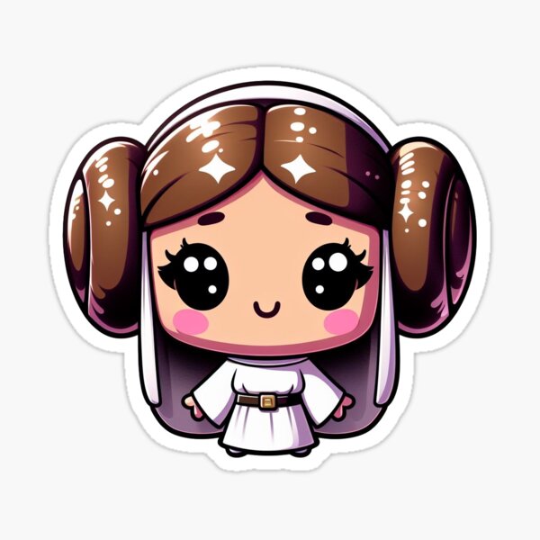 Vista previa del artículo con la obra «Princesa leia», diseñado y vendido por michaelbrowntx.
