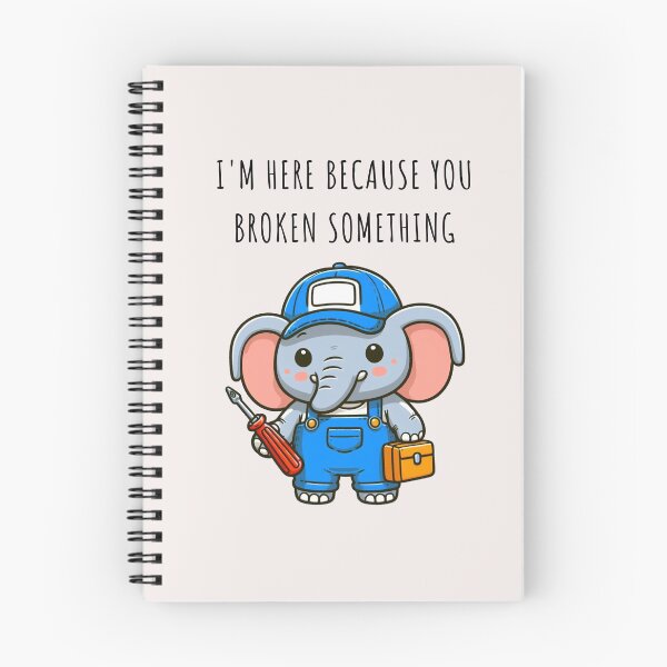 Item preview, Repairman Elephant designed and sold by LemuellTrends.
