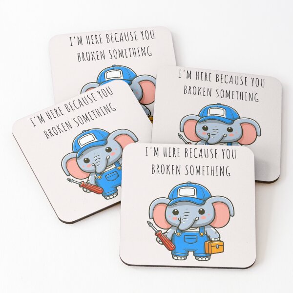 Item preview, Repairman Elephant designed and sold by LemuellTrends.