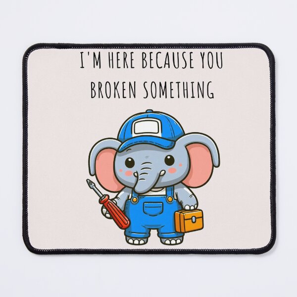 Item preview, Repairman Elephant designed and sold by LemuellTrends.