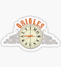 Orioles Clock Sticker