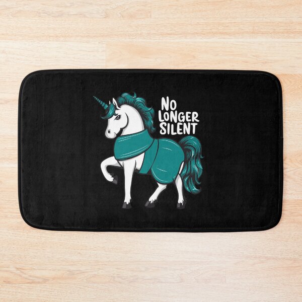 Item preview, No Longer Silent, Unicorn, Sexual Assault Awareness Month designed and sold by Adam Brooq.