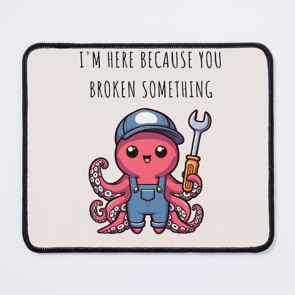 Item preview, Repairman Octopus designed and sold by LemuellTrends.