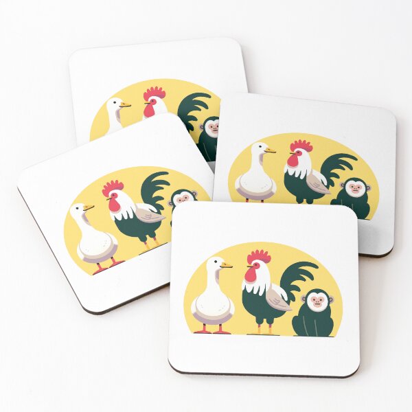 Item preview, The One with The Chick, The Duck and Marcel designed and sold by nostalgiapress.