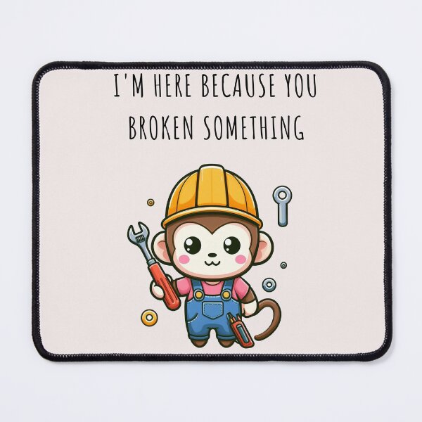 Item preview, Repairman Monkey designed and sold by LemuellTrends.