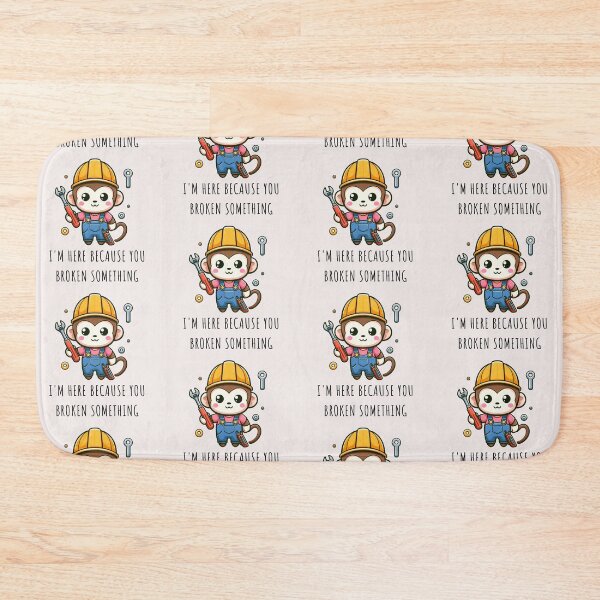 Item preview, Repairman Monkey designed and sold by LemuellTrends.