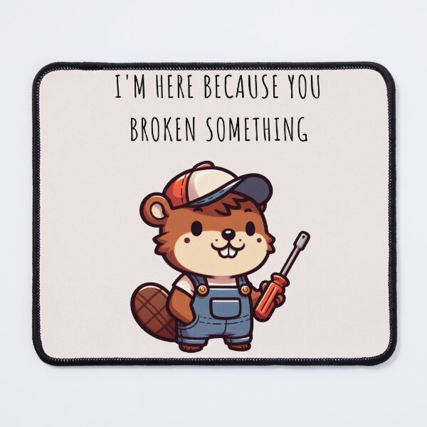 Item preview, Repairman Beaver designed and sold by LemuellTrends.