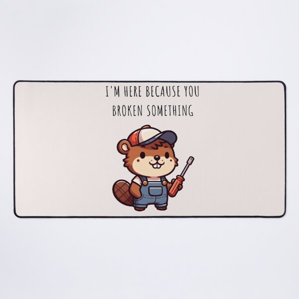 Item preview, Repairman Beaver designed and sold by LemuellTrends.