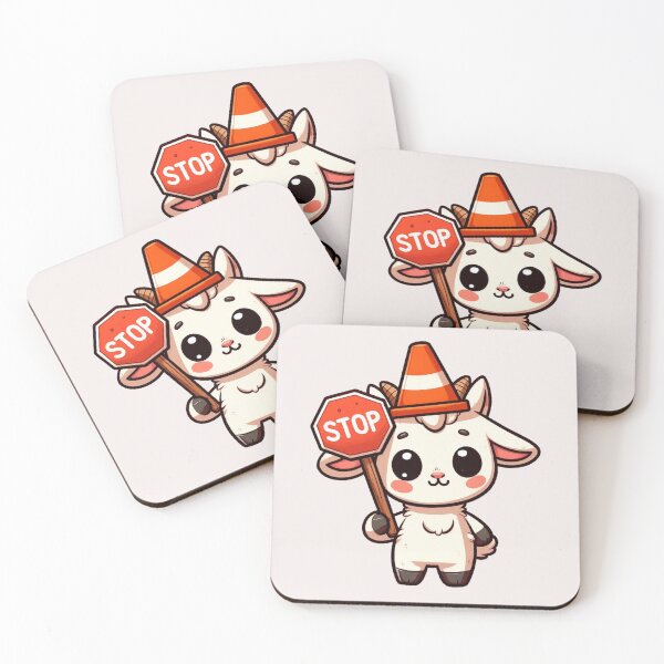 Item preview, Stop Sign Goat designed and sold by LemuellTrends.