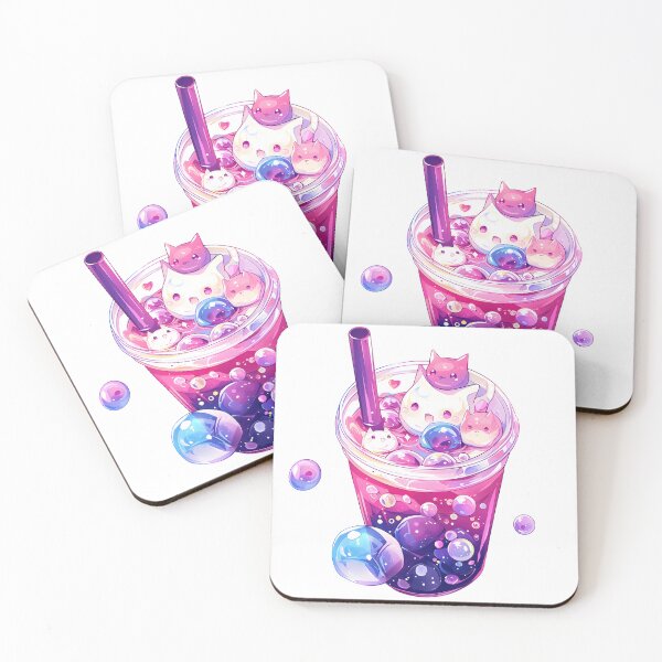 Item preview, Mochi Cats Galaxy Bubble Tea  designed and sold by FigmaCreations.