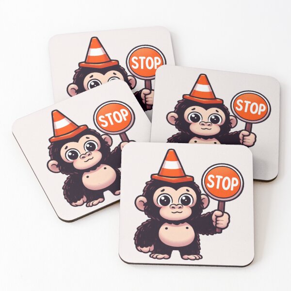 Item preview, Stop Sign Gorilla designed and sold by LemuellTrends.