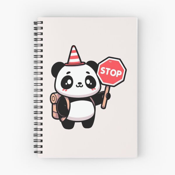 Item preview,  Stop Sign Panda designed and sold by LemuellTrends.