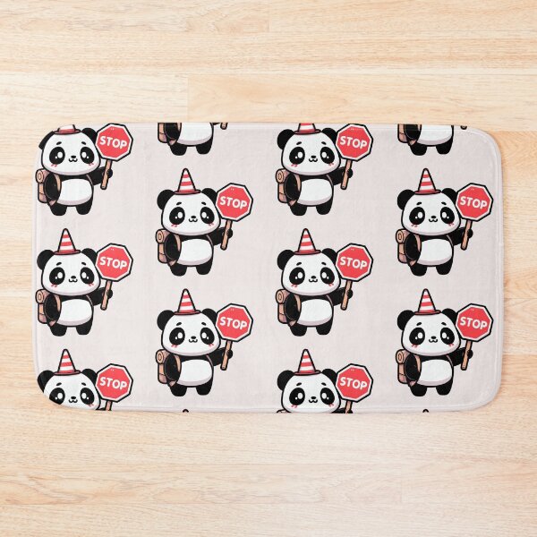 Item preview,  Stop Sign Panda designed and sold by LemuellTrends.