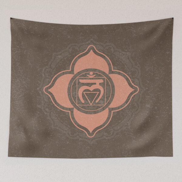 Item preview, Root Chakra Mandala - Earth + Coral designed and sold by Irene Estelle.
