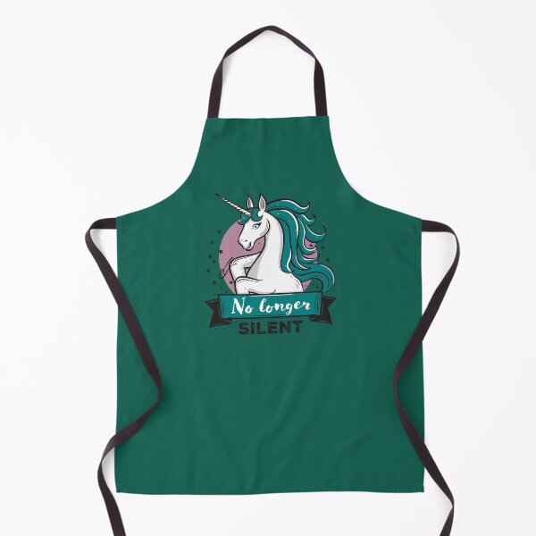 Item preview, No Longer Silent, Unicorn, Sexual Assault Awareness Month designed and sold by Adam Brooq.