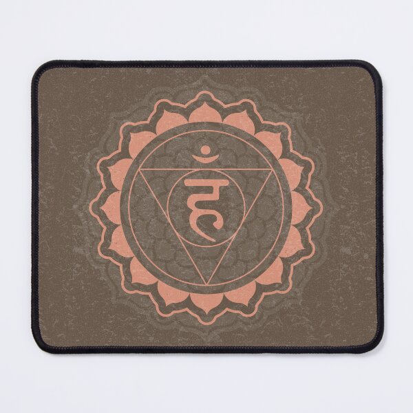 Item preview, Throat Chakra Mandala - Earth + Coral designed and sold by Irene Estelle.