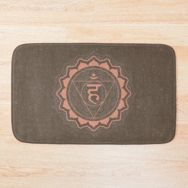 Item preview, Throat Chakra Mandala - Earth + Coral designed and sold by Irene Estelle.