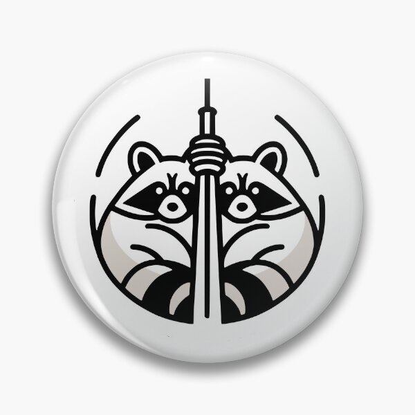 Item preview, Toronto - CN Raccoon designed and sold by nostalgiapress.