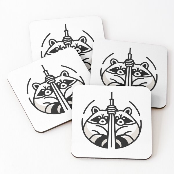 Item preview, Toronto - CN Raccoon designed and sold by nostalgiapress.