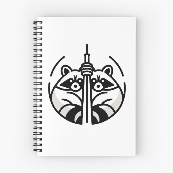 Item preview, Toronto - CN Raccoon designed and sold by nostalgiapress.