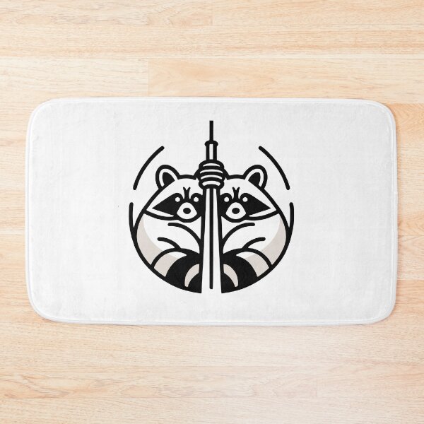 Item preview, Toronto - CN Raccoon designed and sold by nostalgiapress.