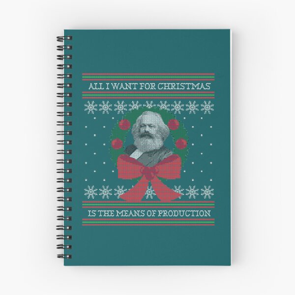 Artikelvorschau, Karl Marx ergreift die Produktionsmittel. Lustiger hässlicher Weihnachtspullover entworfen und verkauft von jacorihineri.
