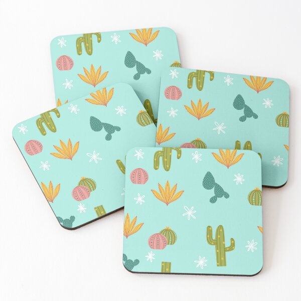 Item preview, Colorful Abstract Desert Flora Pattern designed and sold by GraceMakes03.