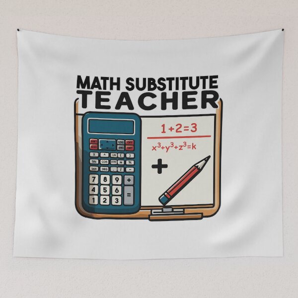 Item preview, Math Calculus Substitute Teacher: Appreciation Gift For Christmas designed and sold by Daqomm.