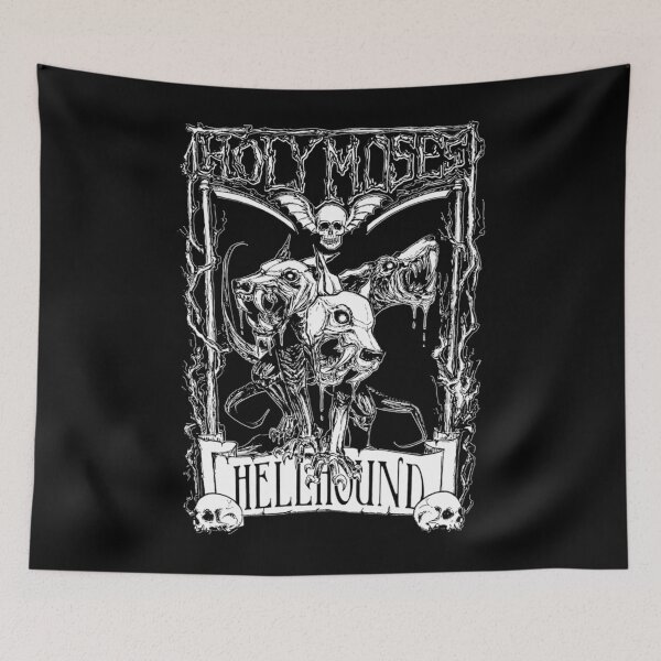 Item preview, Holy Moses Hellhound designed and sold by HeatherGallagh.