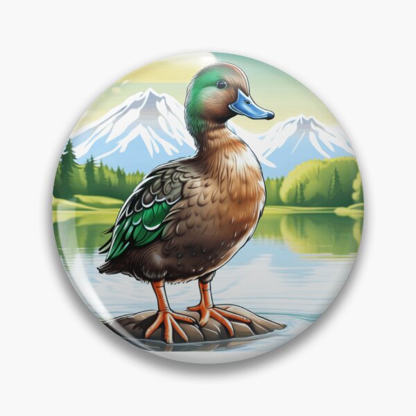 Item preview, Duck in Lake designed and sold by PierreAlbijanic.