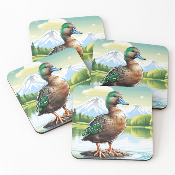 Item preview, Duck in Lake designed and sold by PierreAlbijanic.