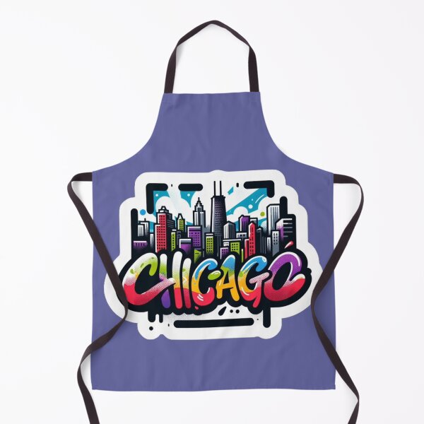 Item preview, Chicago Graffiti-Style Skyline designed and sold by PinUpPizzazz.
