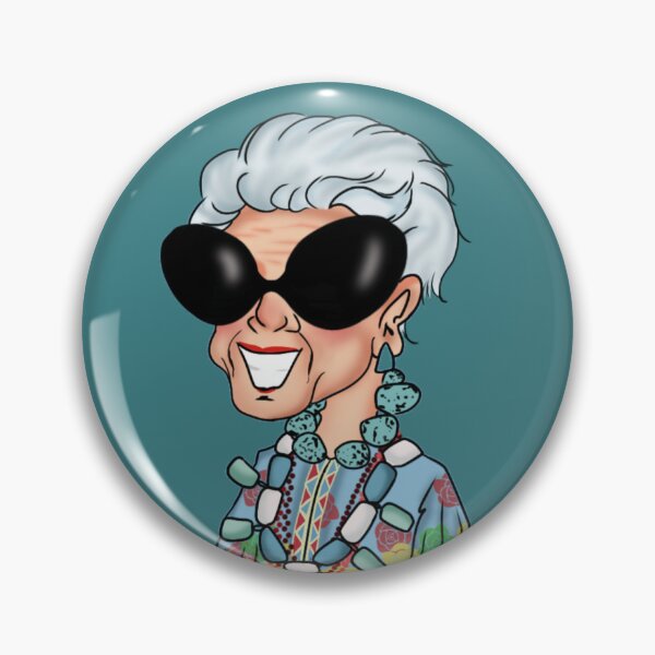 Item preview, Iris apfel  designed and sold by Tezinhadesenhos.