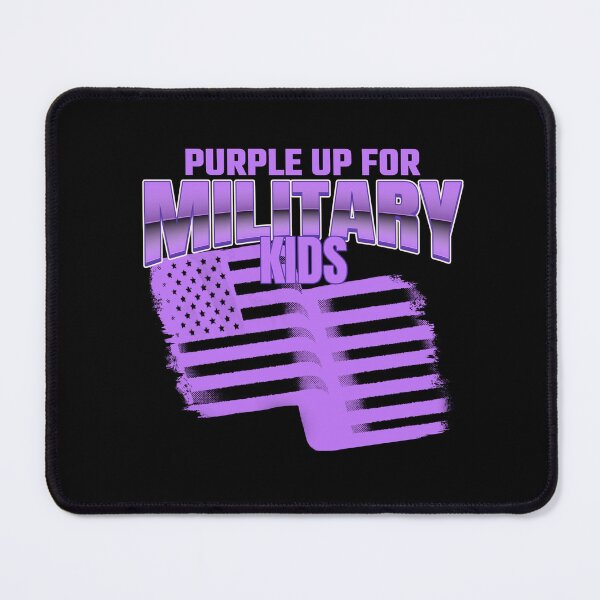 Item preview, Purple up for Military Kids designed and sold by 87-Aesthetics.
