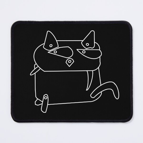 Item preview, The Articulated Cat / Queen Nala© ( White Line Design no.02-  2024) By Mix The Arts Studio designed and sold by MixTheArtStudio.