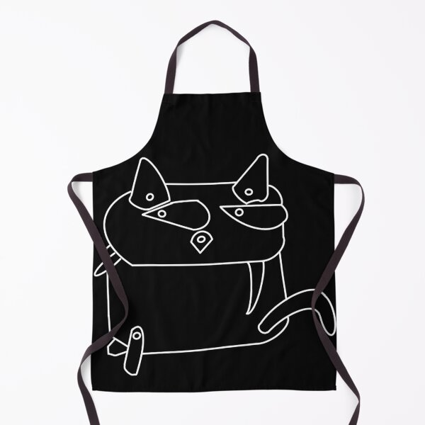 Item preview, The Articulated Cat / Queen Nala© ( White Line Design no.02-  2024) By Mix The Arts Studio designed and sold by MixTheArtStudio.