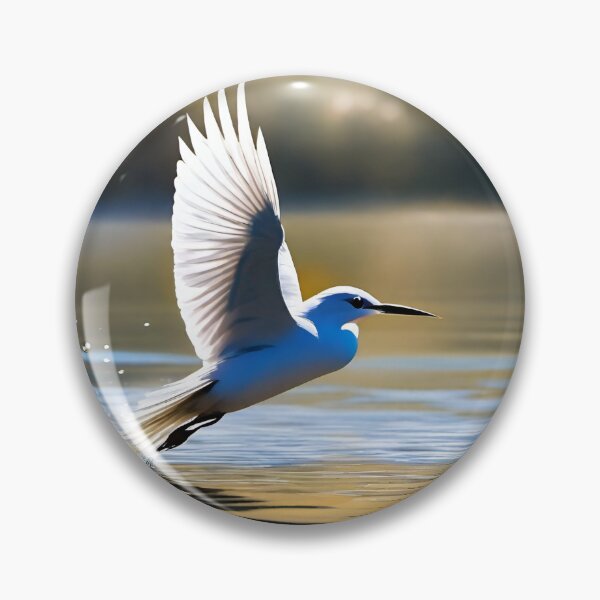 Item preview, Elegant Cattle Egret Takes Flight designed and sold by Aaron Ran.