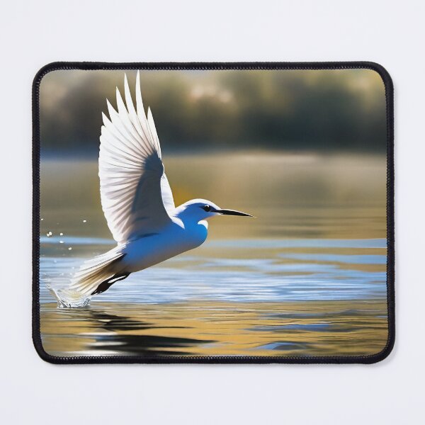 Item preview, Elegant Cattle Egret Takes Flight designed and sold by Aaron Ran.