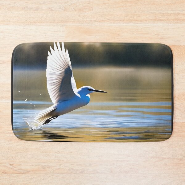 Item preview, Elegant Cattle Egret Takes Flight designed and sold by Aaron Ran.