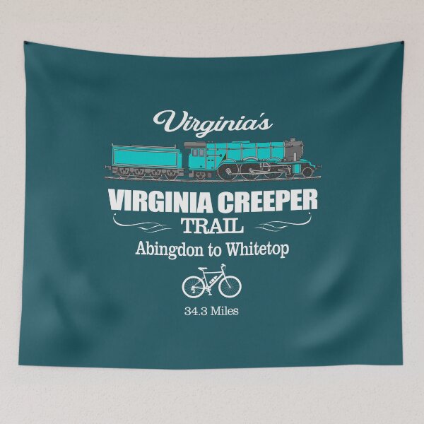 Item preview, Virginia Creeper Trail (RT2) designed and sold by curranmorgan.