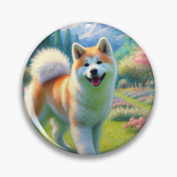 Artikelvorschau, Kunst Akita Inu Farbe entworfen und verkauft von tomamatear.