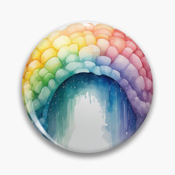 Aperçu de l'œuvre Arc-en-ciel abstrait 3 créée et vendue par GoKindCreations.
