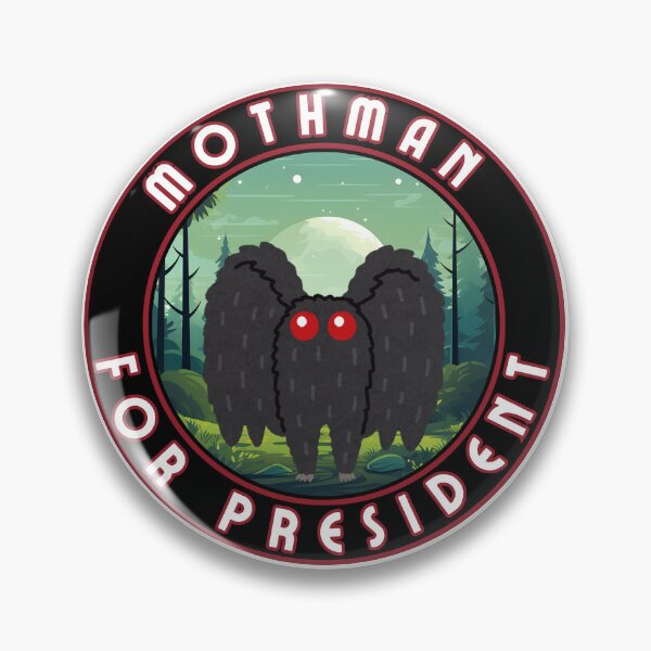 Item preview, Mothman for President: A Candidate of Mystery and Intrigue designed and sold by Allie-Vesper.