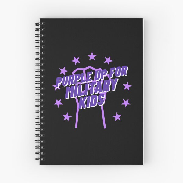 Item preview, Purple up for Military Kids designed and sold by 87-Aesthetics.